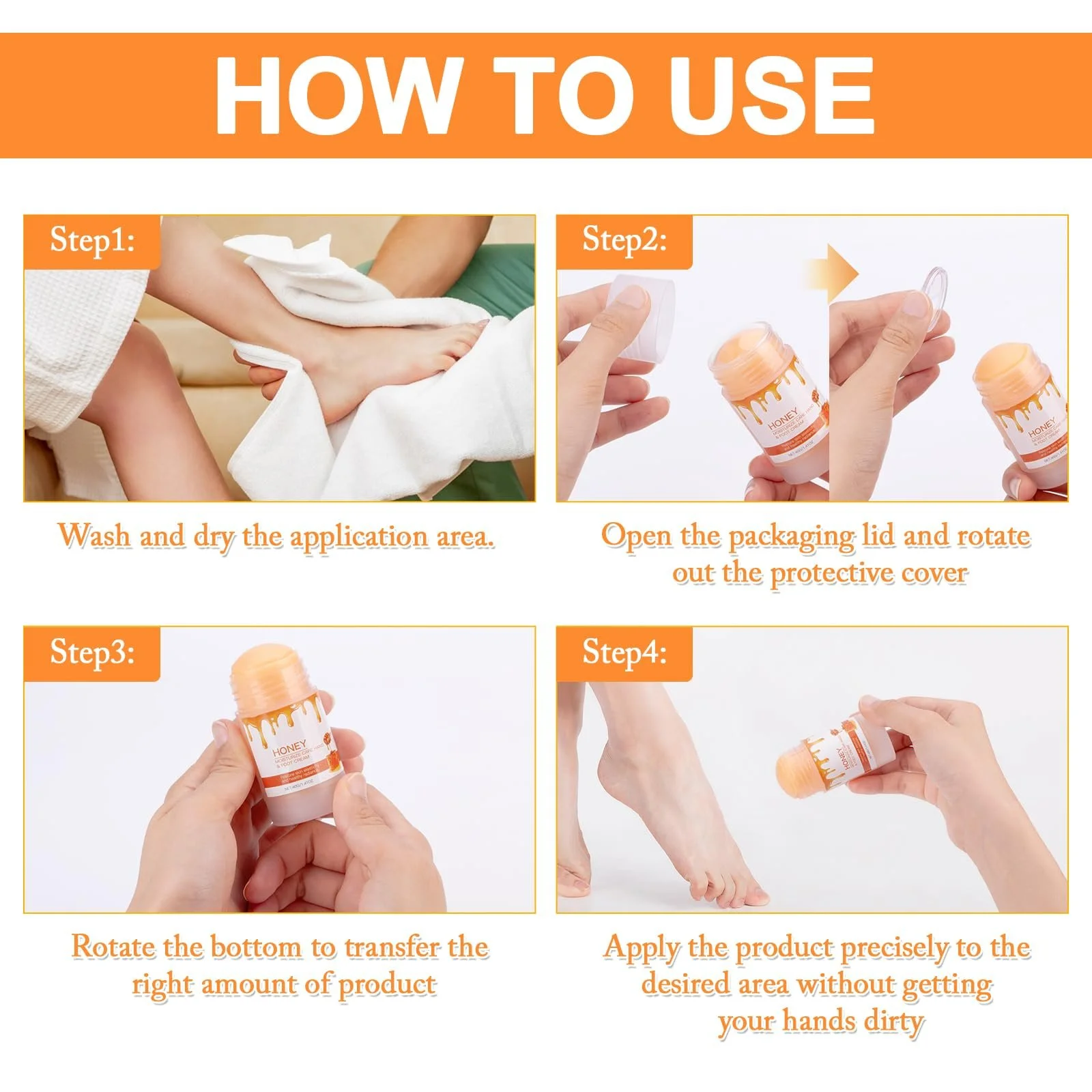 Крем для ног Hydrating and Anti-Cracking 2 шт, фото №7