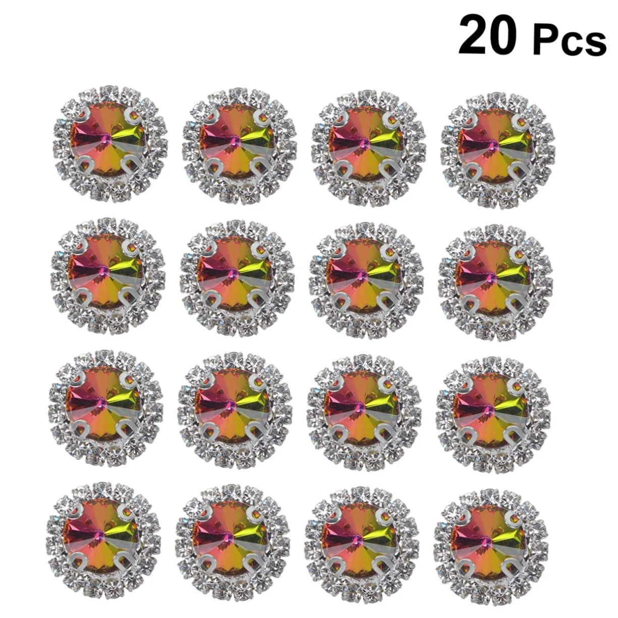 Стрази Tofficu Штучні діаманти для рукоділля, 20 шт., фото №9