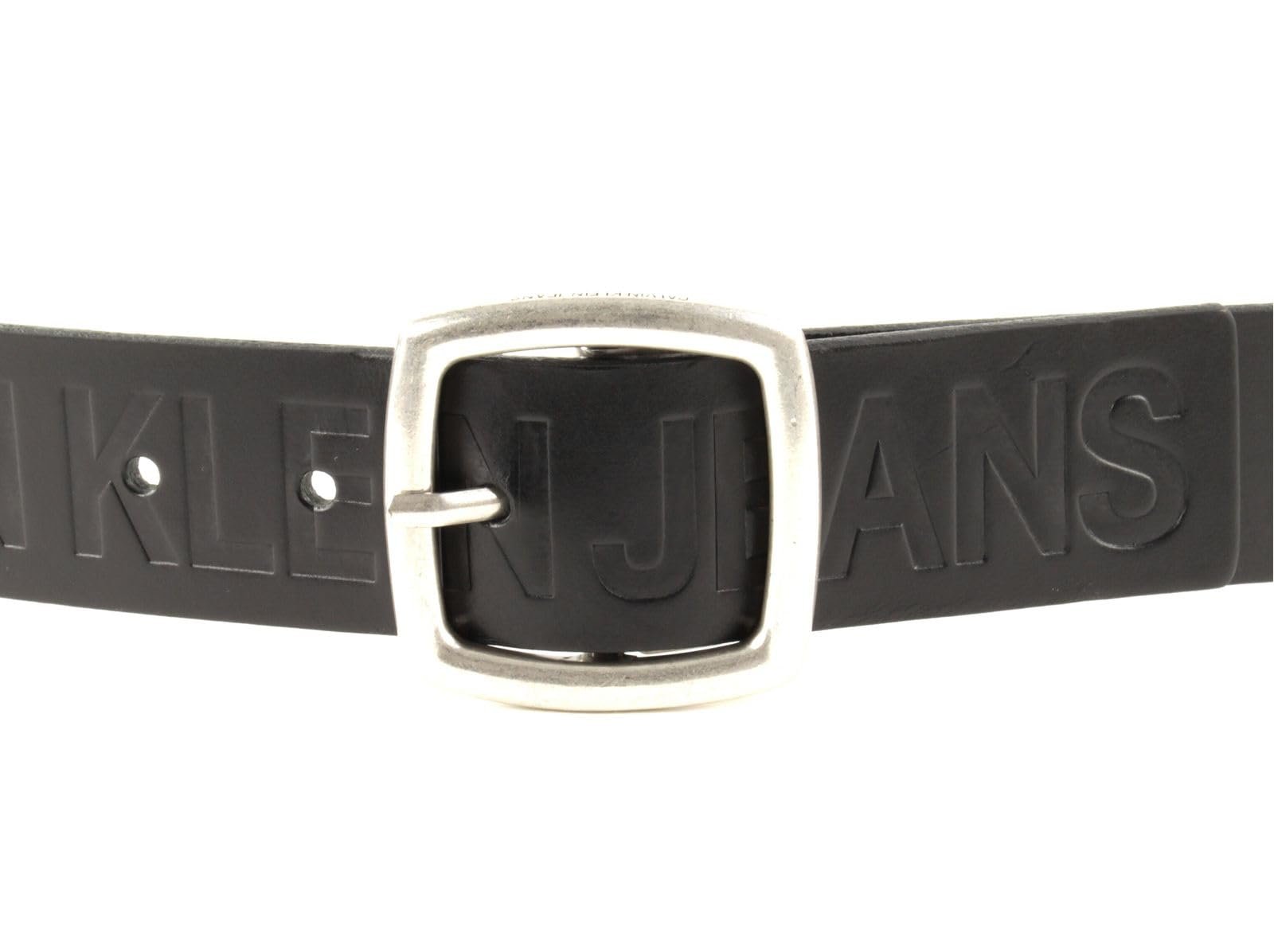 Ремень Calvin Klein J Adjustable Кожа W110 Черный - Можно укоротить, черный, фото №2