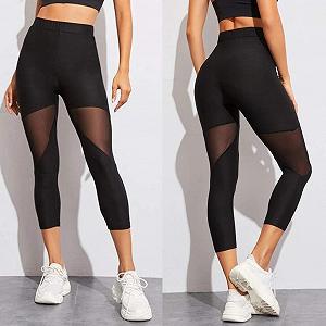 Леггинсы 7/8 Женские СпортивныеДля бега и фитнеса synthetic.ua - Фото 1
