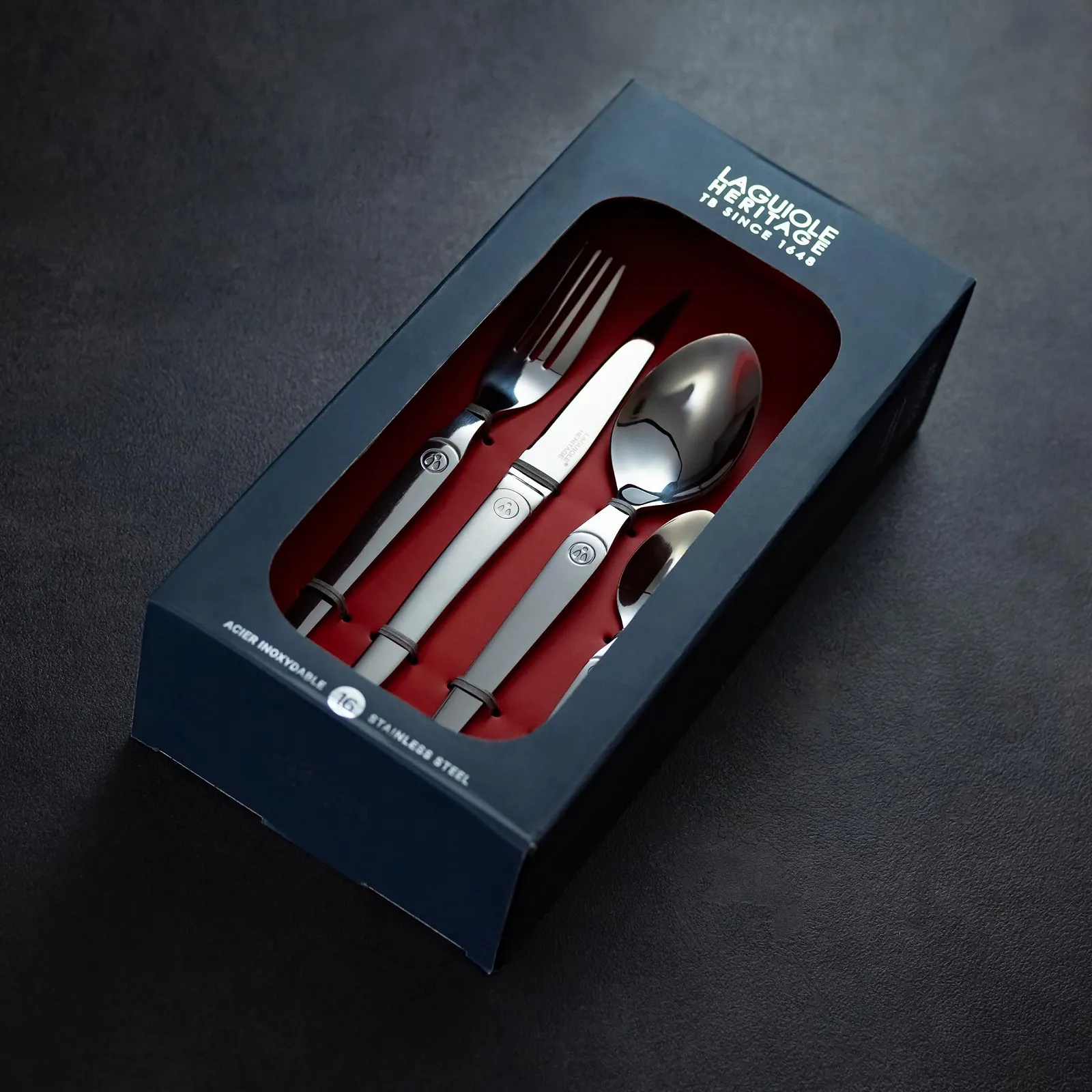 Набор столовых приборов Laguiole Intuition 16 предметов, фото №2