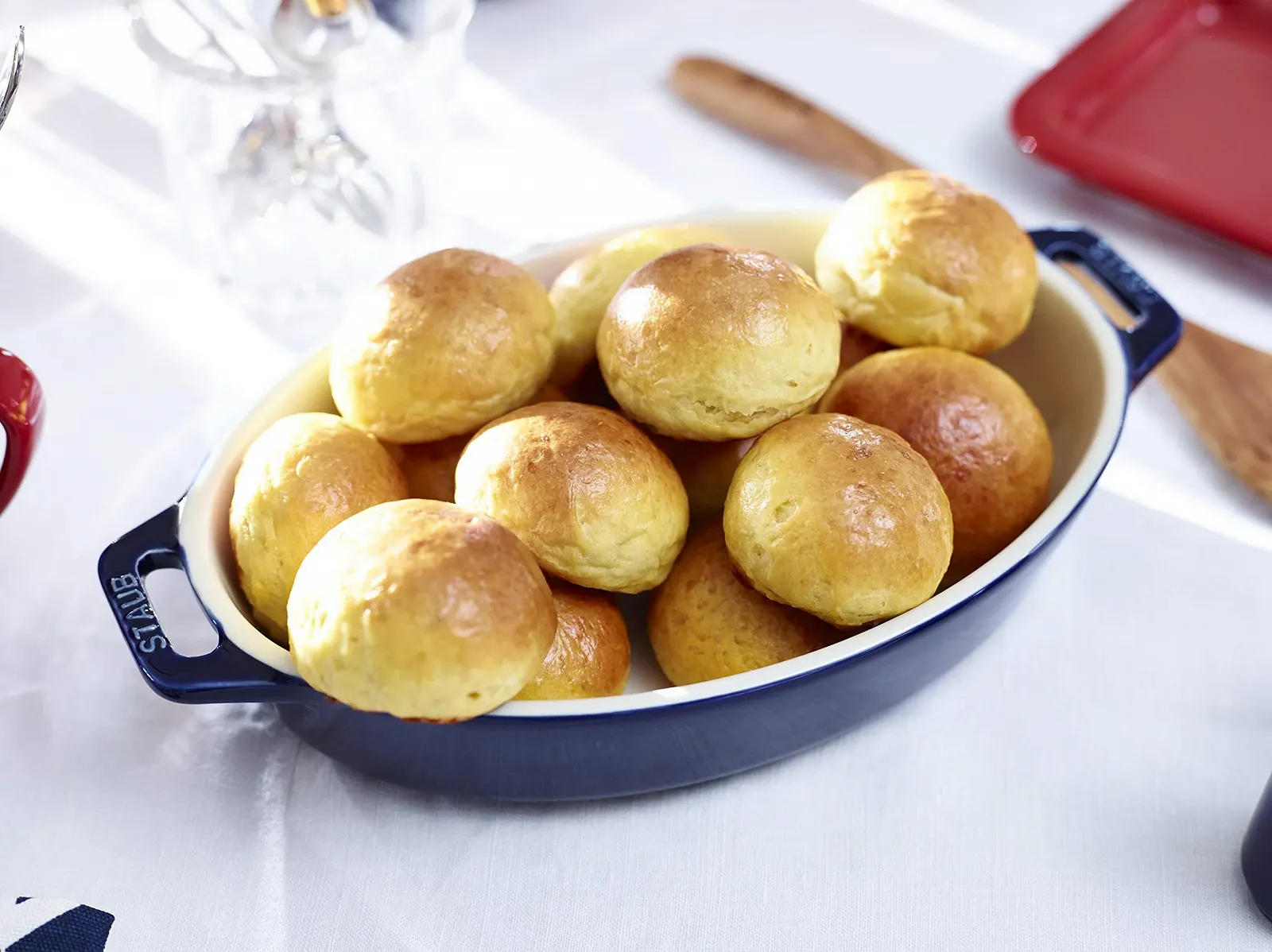 Форма для запекания Staub овальная керамическая 17 см темно-синяя, фото №2 Форма для запекания Staub овальная керамическая 17 см темно-синяя, фото №2