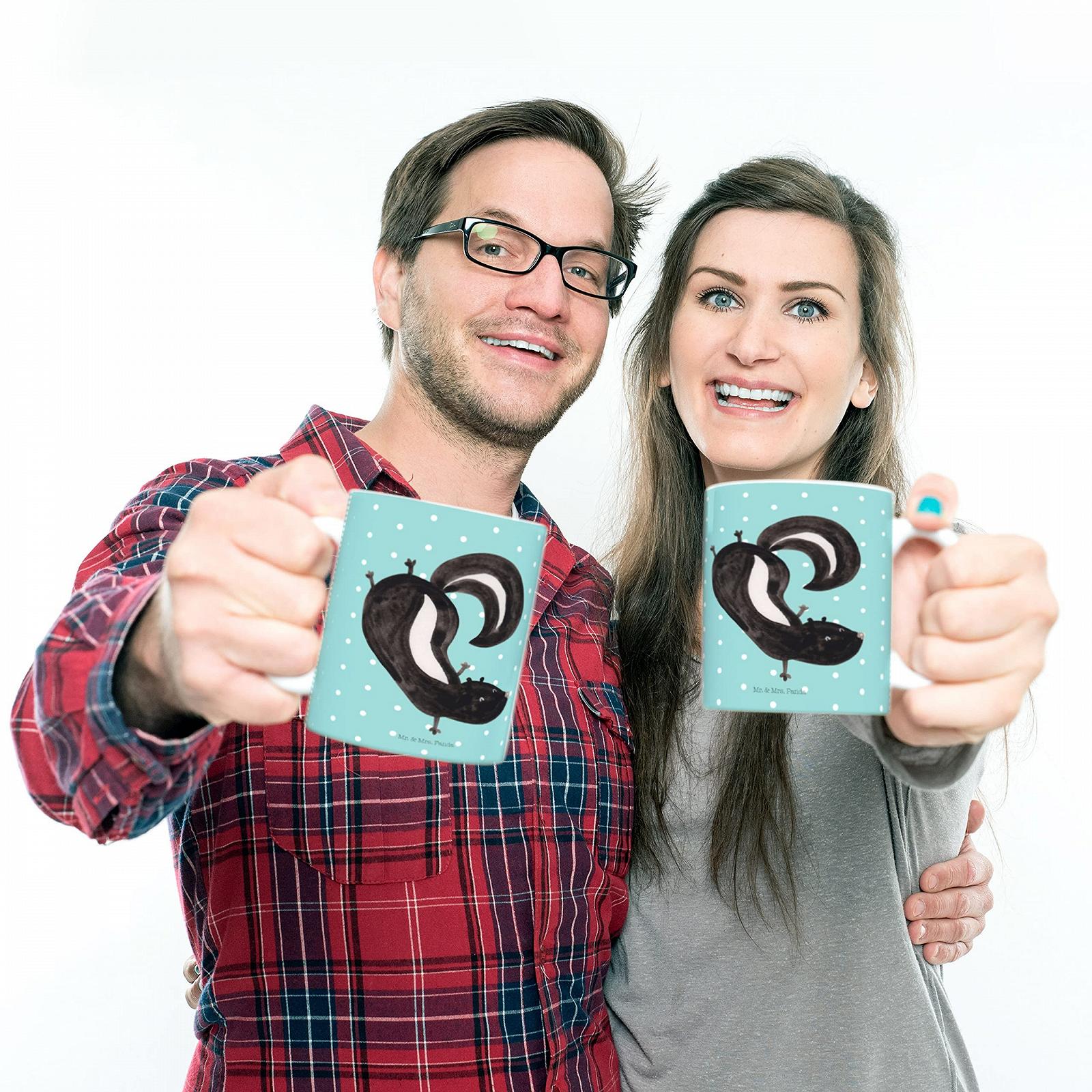 Кухоль Дитячий Mr. & Mrs. Panda Skunk Handstand Пластиковий, фото №5