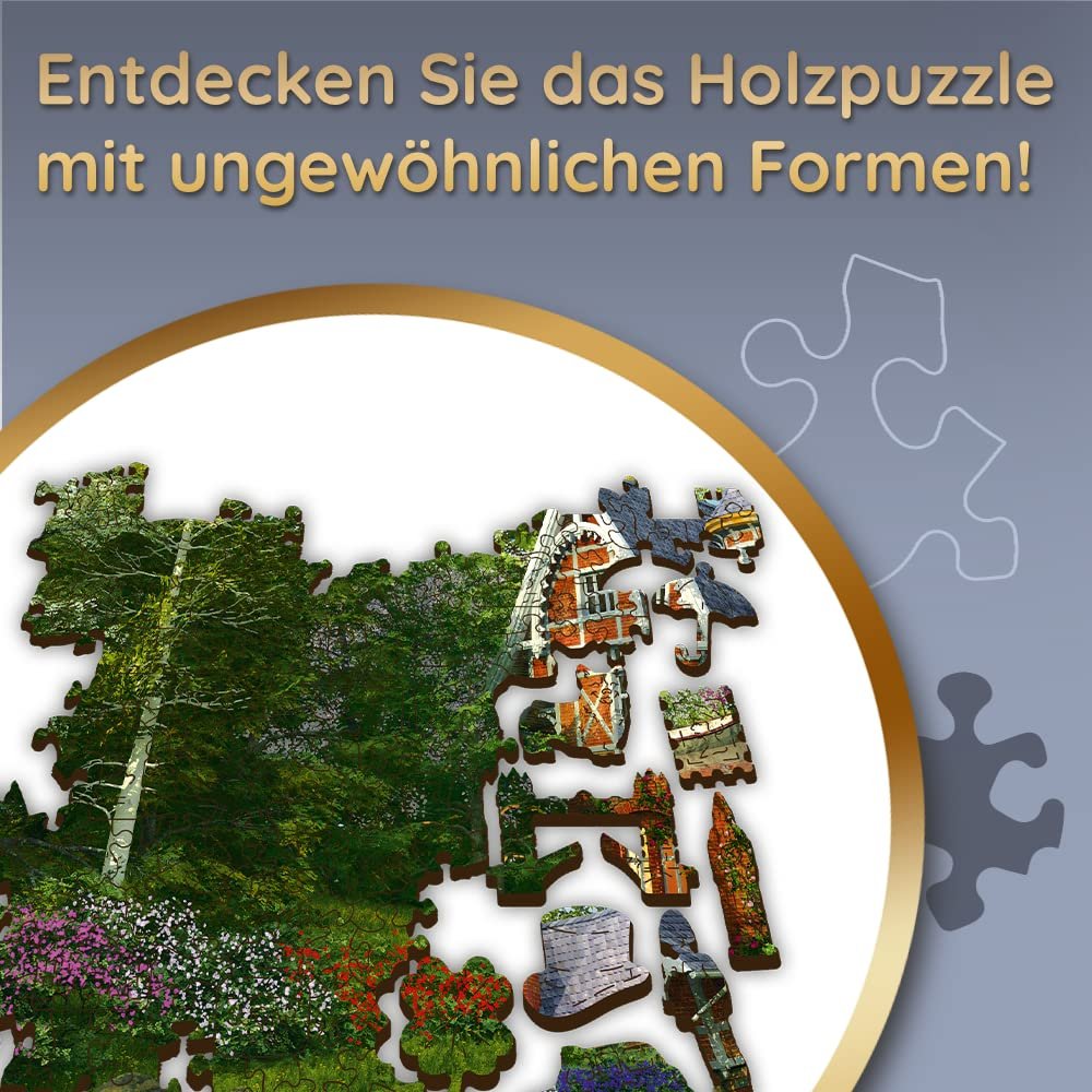 Деревянный пазл Trefl Wood Craft Victorian House 1000 элементов, фото №4 Деревянный пазл Trefl Wood Craft Victorian House 1000 элементов, фото №4