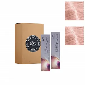 Фарба для волосся Wella Professionals Illumina Colour Opal Essence Titanium Rose, набір 2 шт (2 x 60 мл) - Фото 1