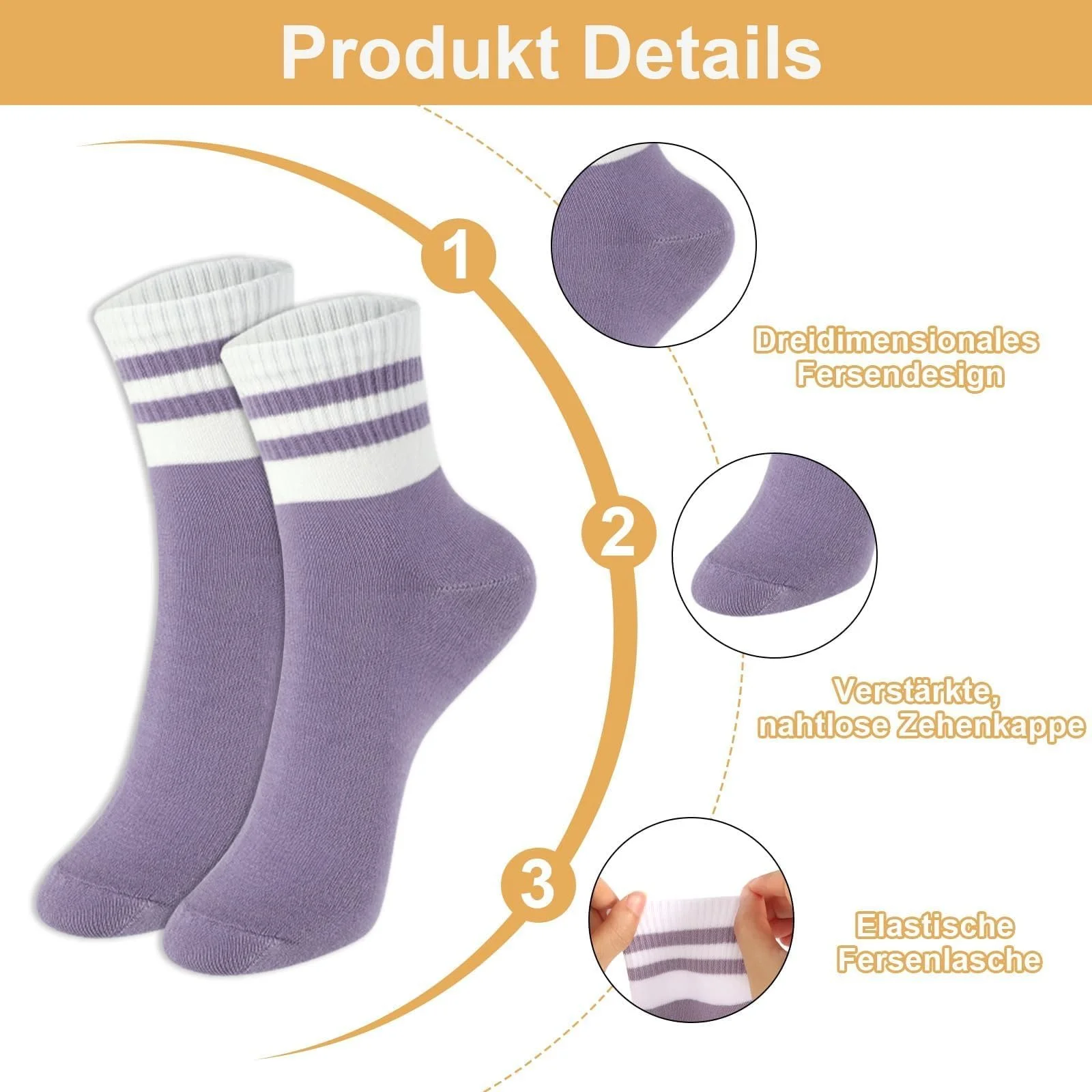 9 пар носков, женские, размер 39-42, эластичные, разноцветные теннисные носки, спортивные носки в полоску, хлопковые носки для тенниса, спорта, бега, зала, работы, фото №3 9 пар носков, женские, размер 39-42, эластичные, разноцветные теннисные носки, спортивные носки в полоску, хлопковые носки для тенниса, спорта, бега, зала, работы, фото №3