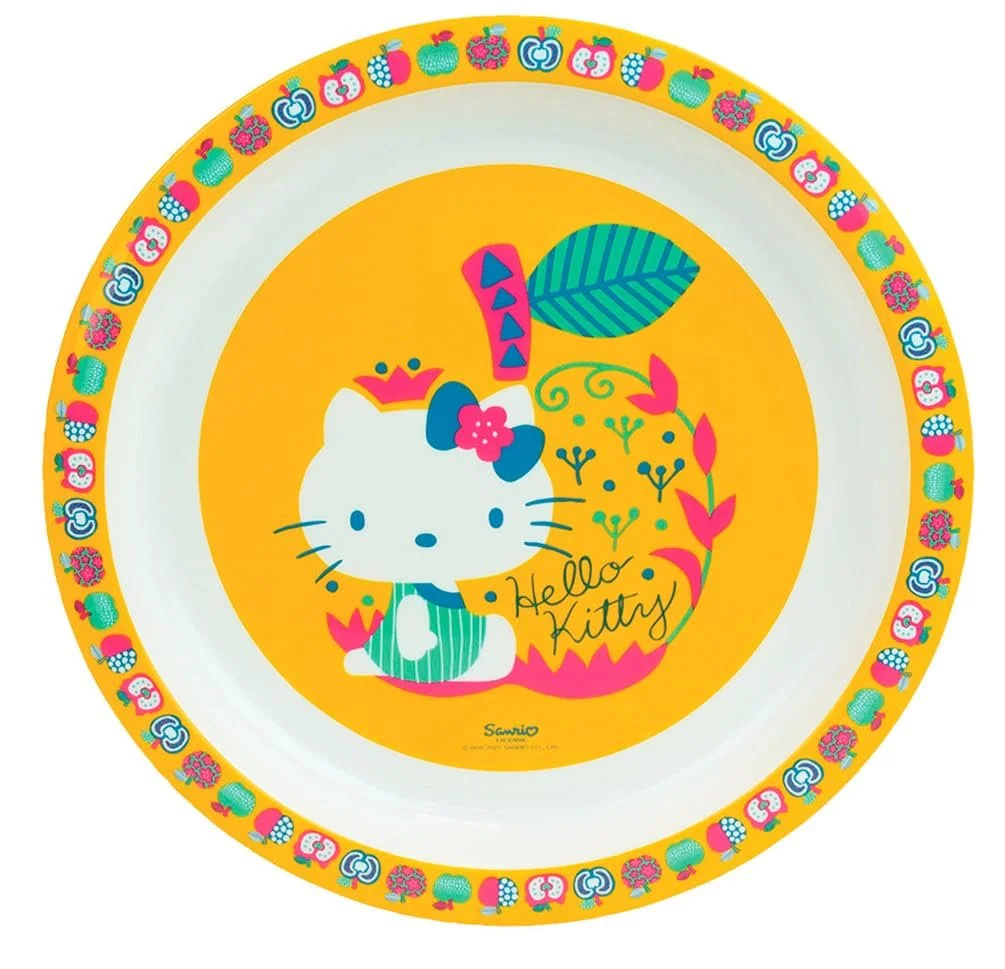 Набор детской посуды FUN HOUSE Hello Kitty Тарелка 22 см, глубокая тарелка/миска 16 см и стакан 220 мл, розовый, фото №2 Набор детской посуды FUN HOUSE Hello Kitty Тарелка 22 см, глубокая тарелка/миска 16 см и стакан 220 мл, розовый, фото №2