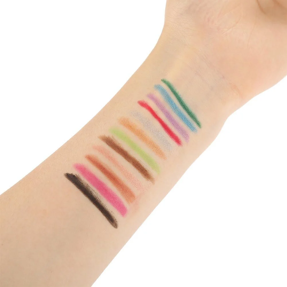 Карандаш Ghzste для глаз, век и губ 12 цветов, фото №4