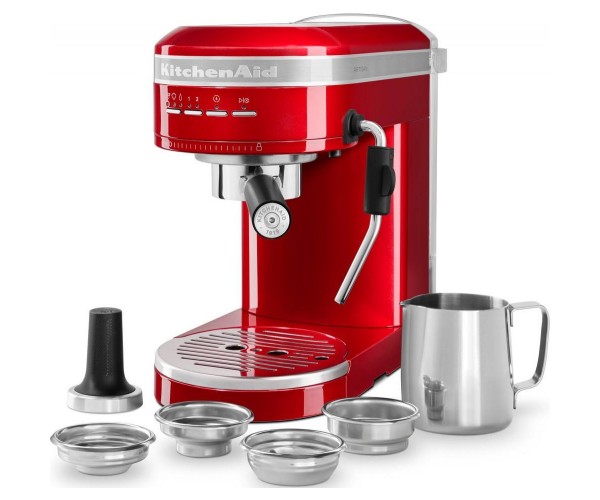 Рожкова кавоварка еспресо KitchenAid Artisan 5KES6503ECA, фото №4