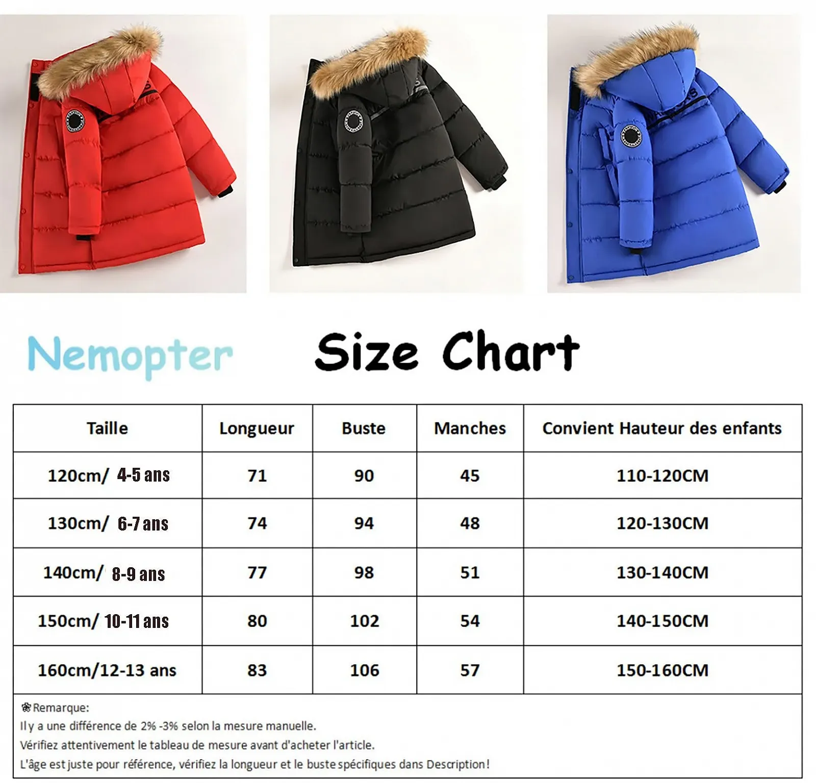 Пуховик для хлопчиків Nemopter, дитяча зимова, фото №7 Пуховик для хлопчиків Nemopter, дитяча зимова, фото №7