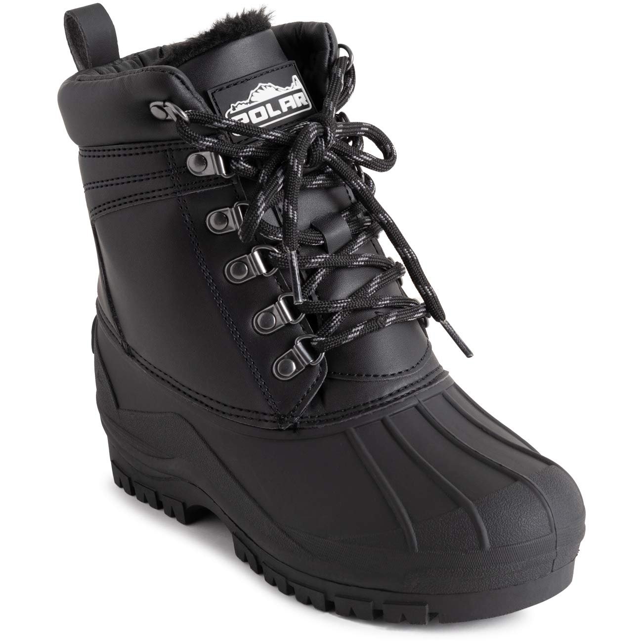 Мужские Ботинки Polar Dirt Lace-Up Короткие Нейлон Зимние Снежные Дождевые Водонепроницаемые, фото №2
