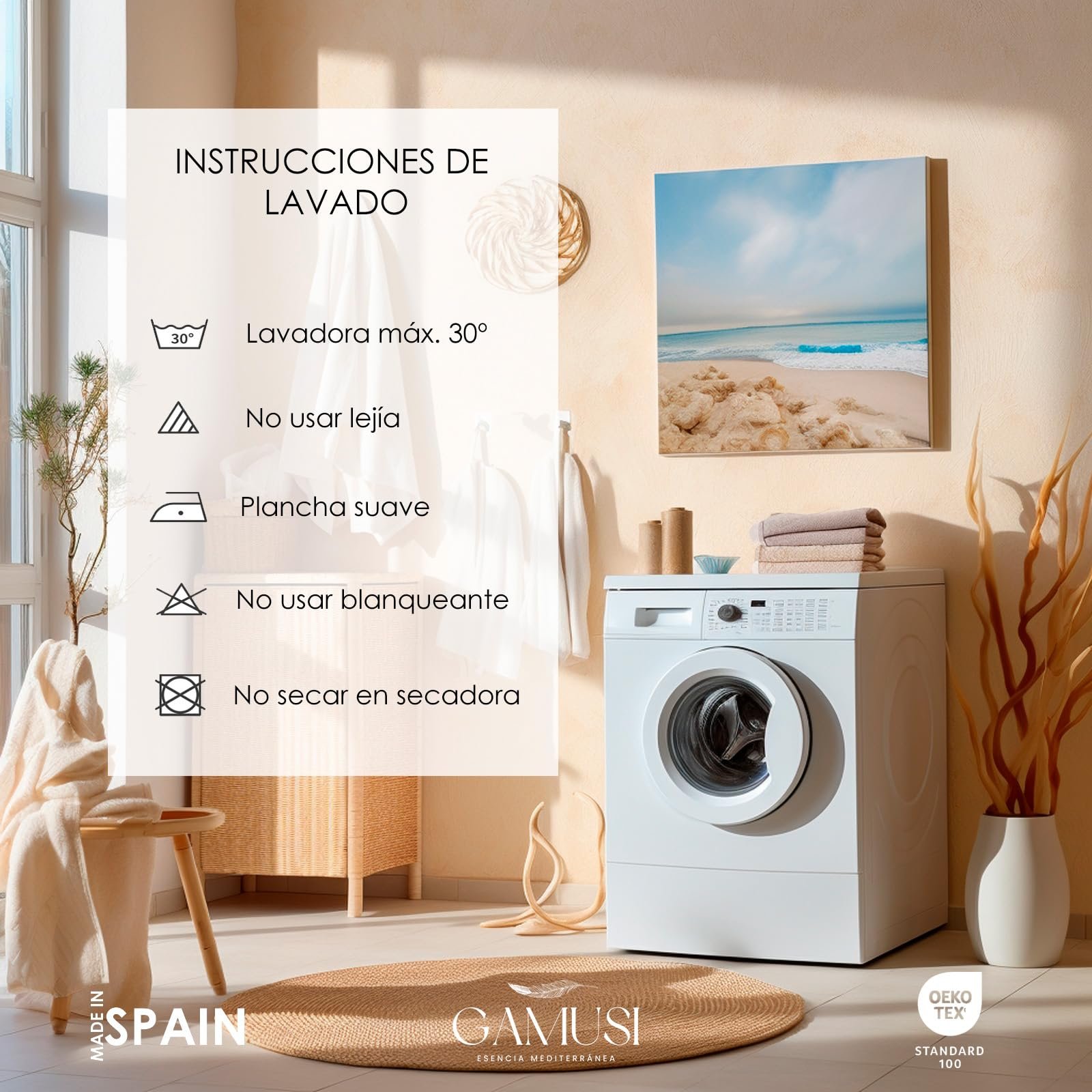 Покривало GAMUSI Багатоцільове Ecru Легке та Міцне, фото №2 Покривало GAMUSI Багатоцільове Ecru Легке та Міцне, фото №2