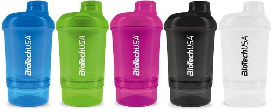 Шейкер Shaker Wave Nano 300ml 150ml Schocking Blue, фото №1