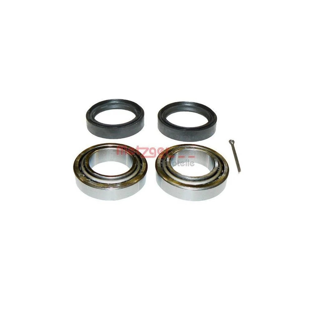 Комплект підшипника маточини METZGER WM 746 для MITSUBISHI HYUNDAI, передня вісь зліва, фото №1