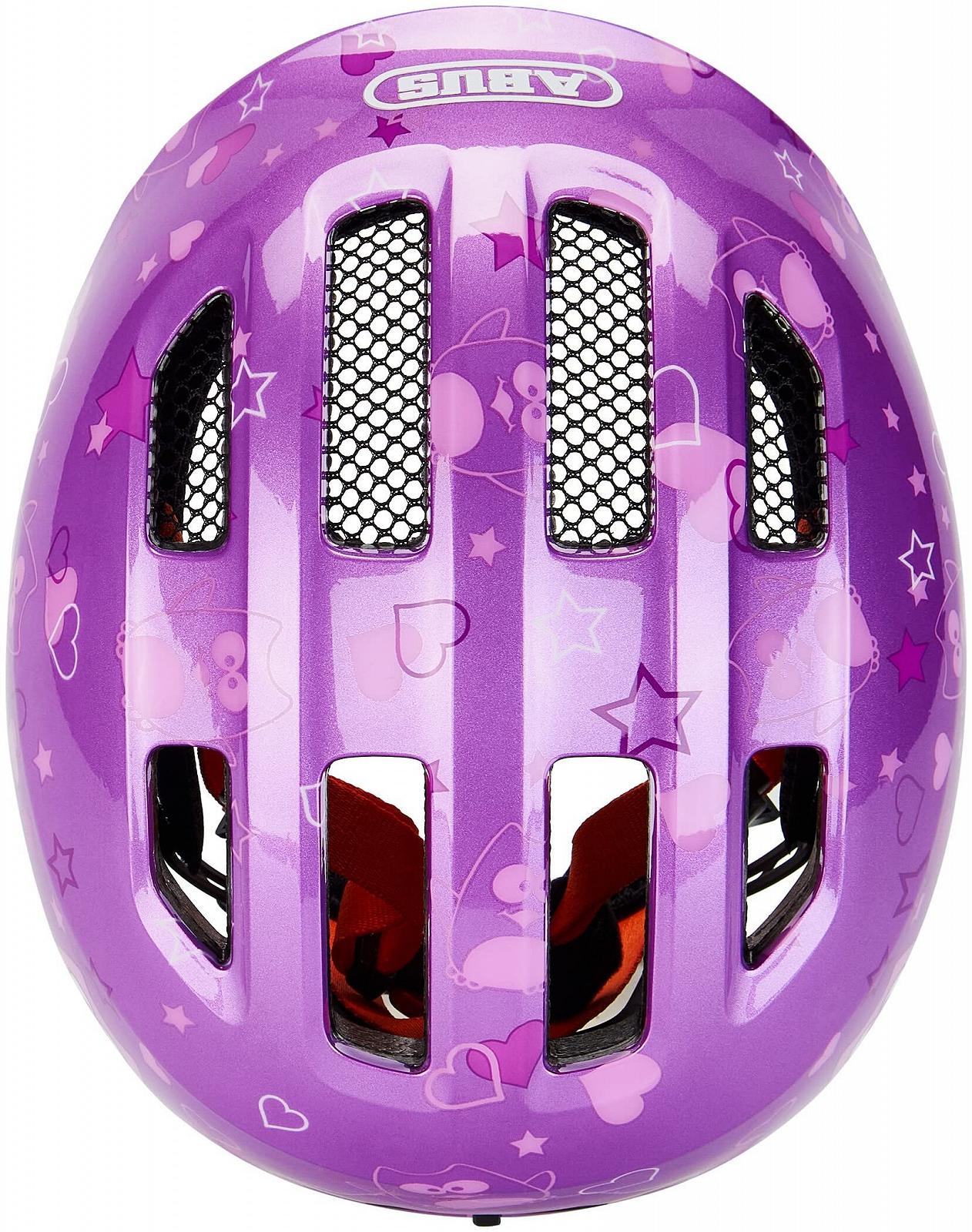 Шолом велосипедний дитячий ABUS Smiley 3.0 Фіолетовий, фото №7