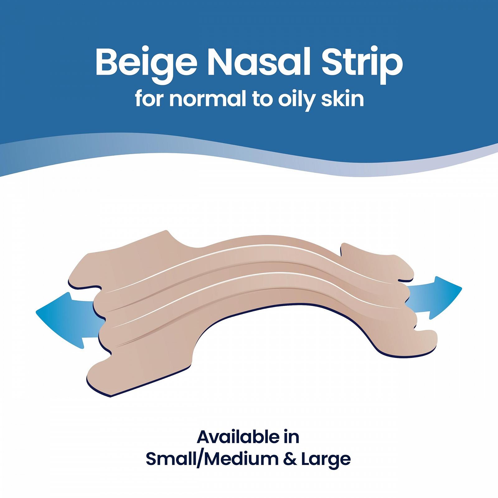 Смужки для носа Breathe Right Бежеві Великі, 30 шт. Від хропіння, для дихання, полегшення закладеності носа, фото №4 Смужки для носа Breathe Right Бежеві Великі, 30 шт. Від хропіння, для дихання, полегшення закладеності носа, фото №4