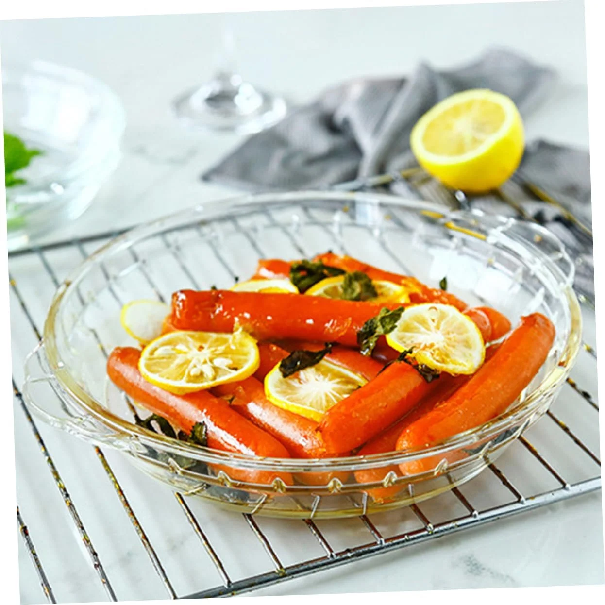 Форма для выпечки стеклянная термостойкая для микроволновой печи антипригарная, фото №7 Форма для выпечки стеклянная термостойкая для микроволновой печи антипригарная, фото №7