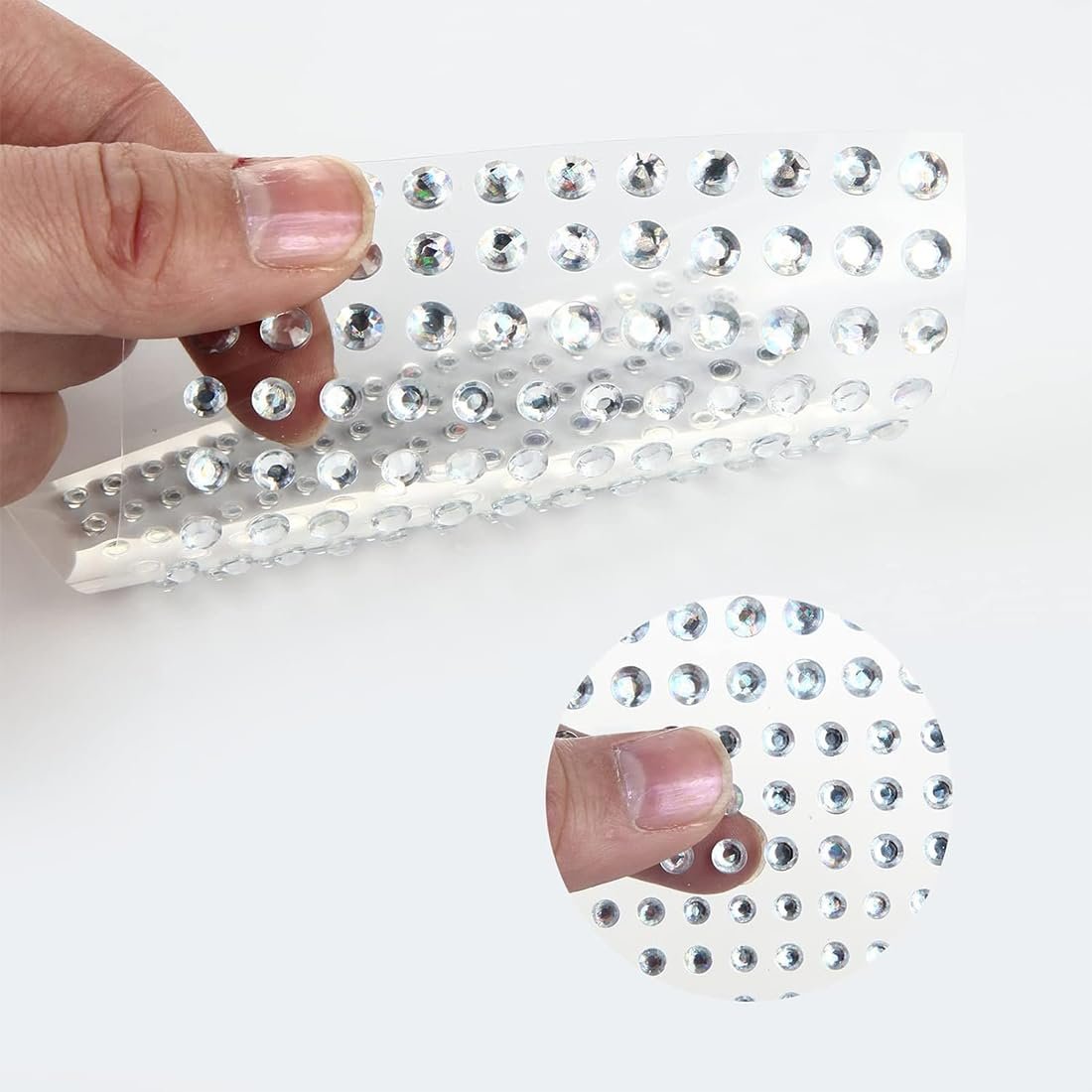 Стрази Самоклеючі YOYEAH 2184 шт14 кольорів, фото №5