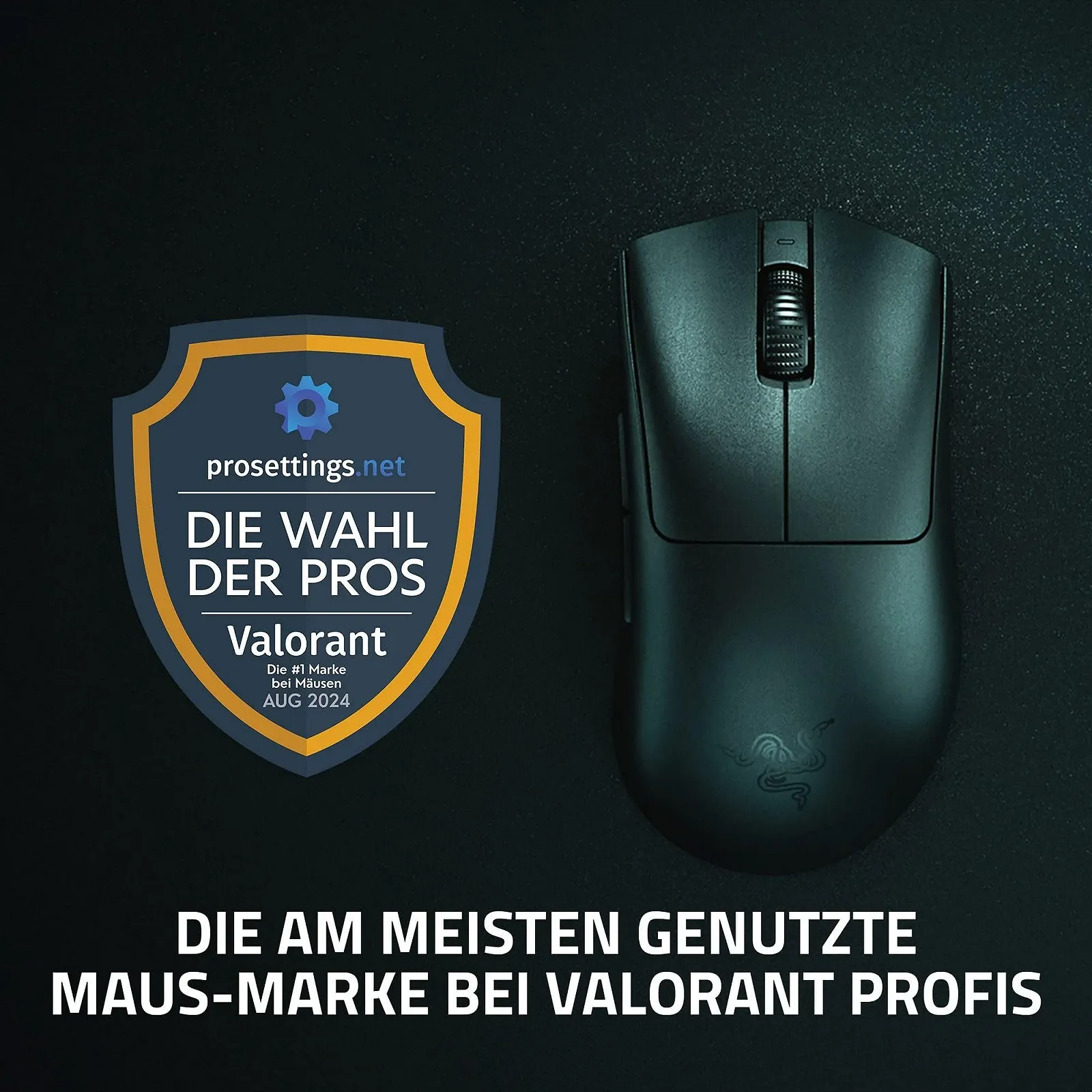 Мышь Razer DeathAdder V3 Pro Беспроводная Эргономичная Esports 64 г, Focus Pro 30K Optical Sensor, Mouse Switch Gen-3, HyperSpeed Wireless, белая, фото №2