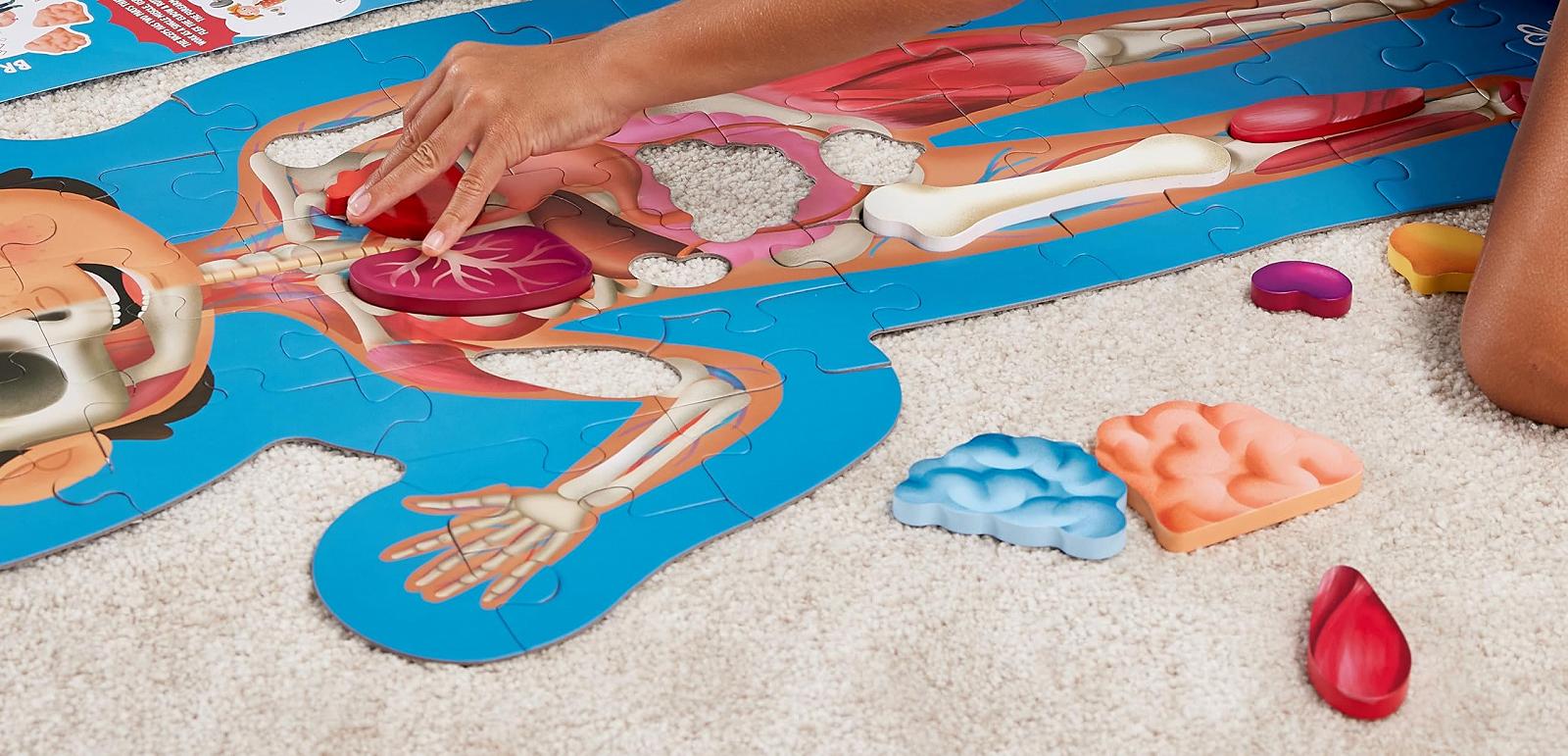 Пазл Hape My Body з кейсом та частинами тіла для дітей від 3 років, фото №9