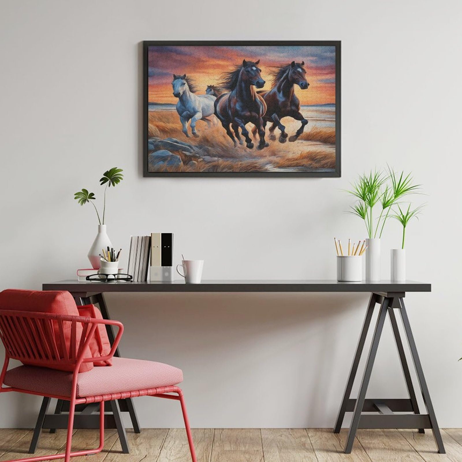 Пазл Horse 1000 деталей деревянный 75 x 50 см, фото №5