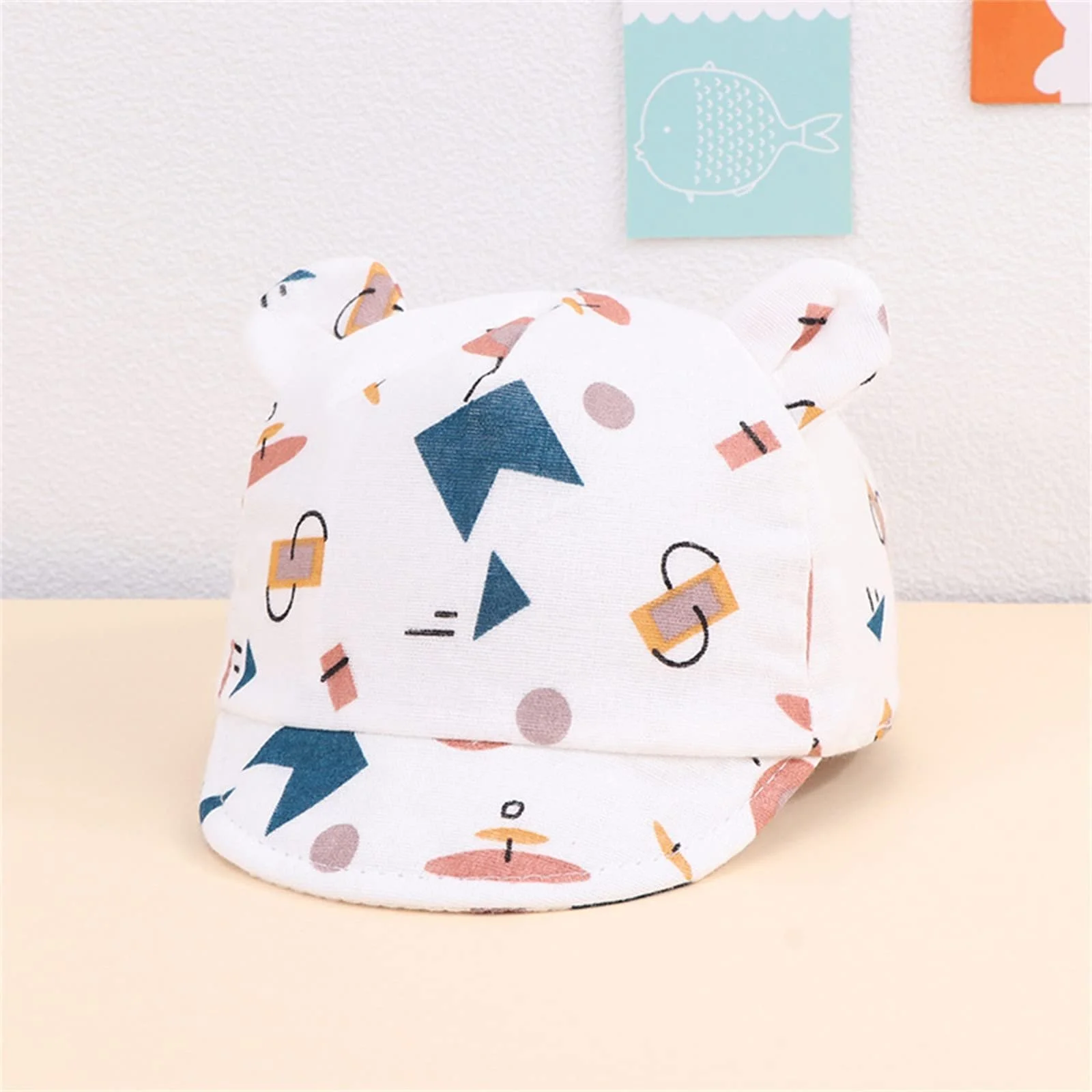 Бейсболка-тракер Glücksvogel дитяча сітчаста з мультяшним принтом літня сонцезахисна, фото №4