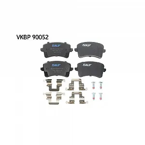 Комплект колодок дискового гальма SKF VKBP 90052 для AUDI задня вісь - Фото 1