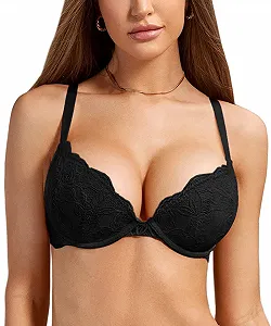 Купити Бюстгальтер DOBREVA Push-Up Bra з мереживом з підкладкою на кісточках Full Cup Moulded Cups - Фото 1 Бюстгальтер DOBREVA Push-Up Bra з мереживом з підкладкою на кісточках Full Cup Moulded Cups - Фото 1