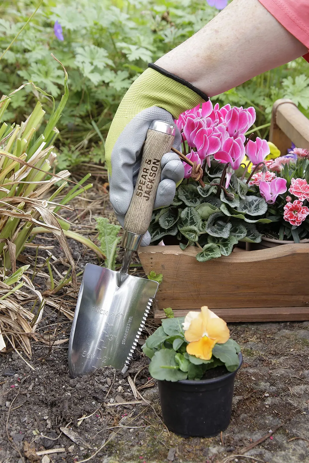 Садова лопатка Spear & Jackson Traditionelle 5080TT нержавіюча сталь, фото №6