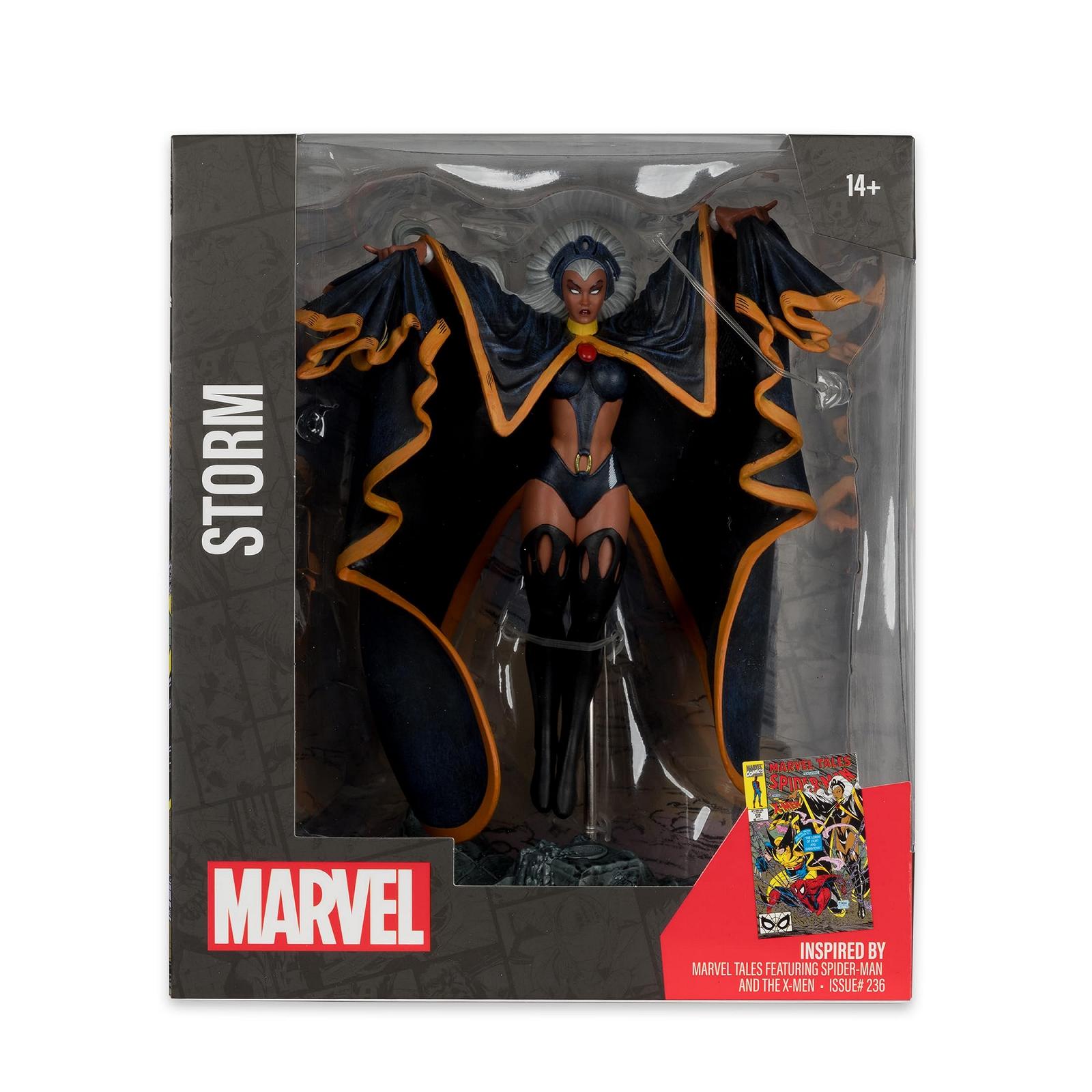 Статуя ПВХ Marvel Collection 1/10 Шторм (Marvel Tales Featuring Spider-Man and The X-Men #236) 18 см, фото №6