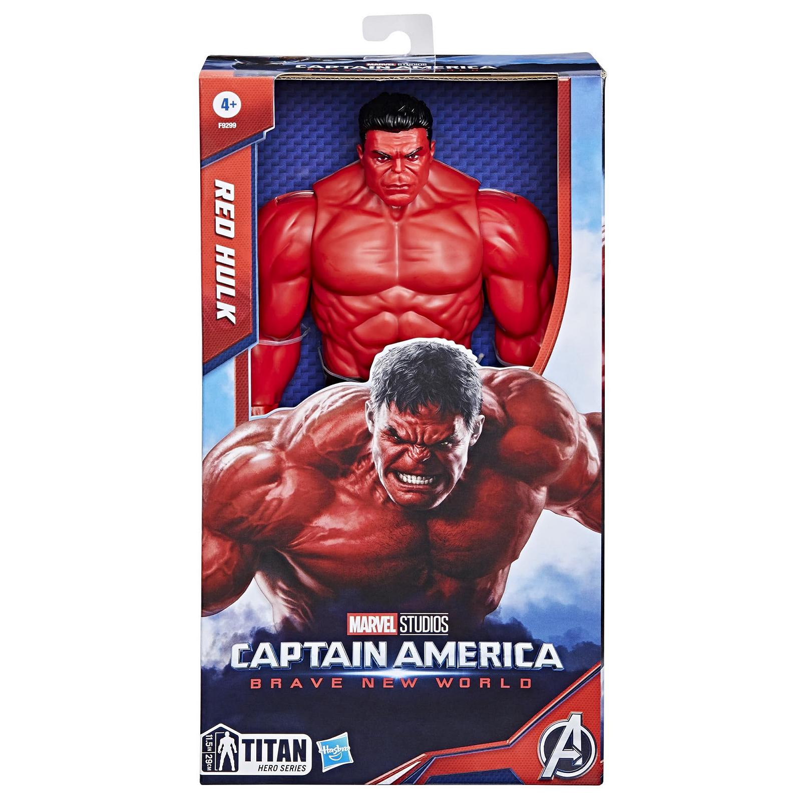 Фігурка Червоний Халк Marvel Studios Captain America Brave New World Titan Hero Series Deluxe, фото №2