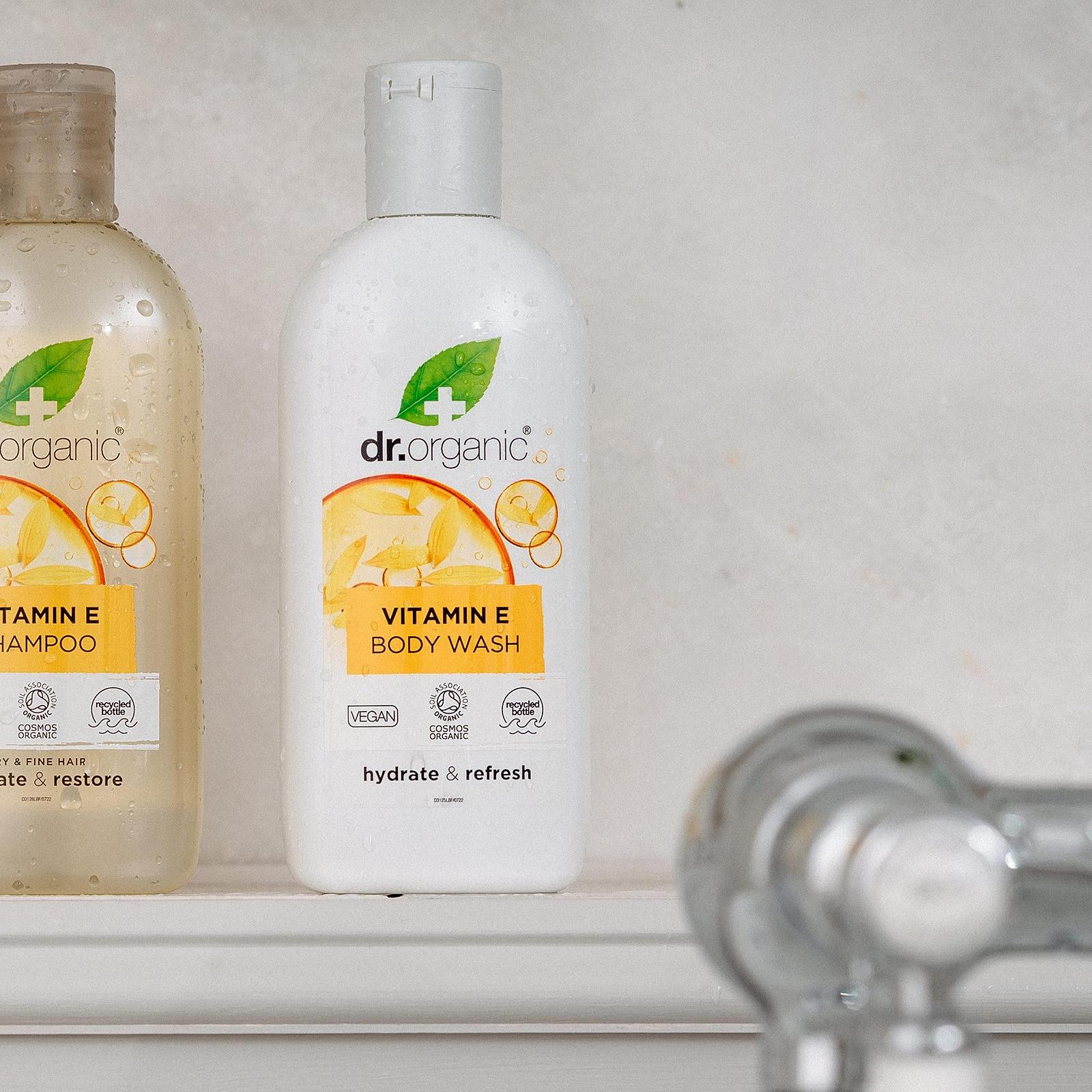 Гель для мытья тела Dr Organic Vitamin E, фото №10