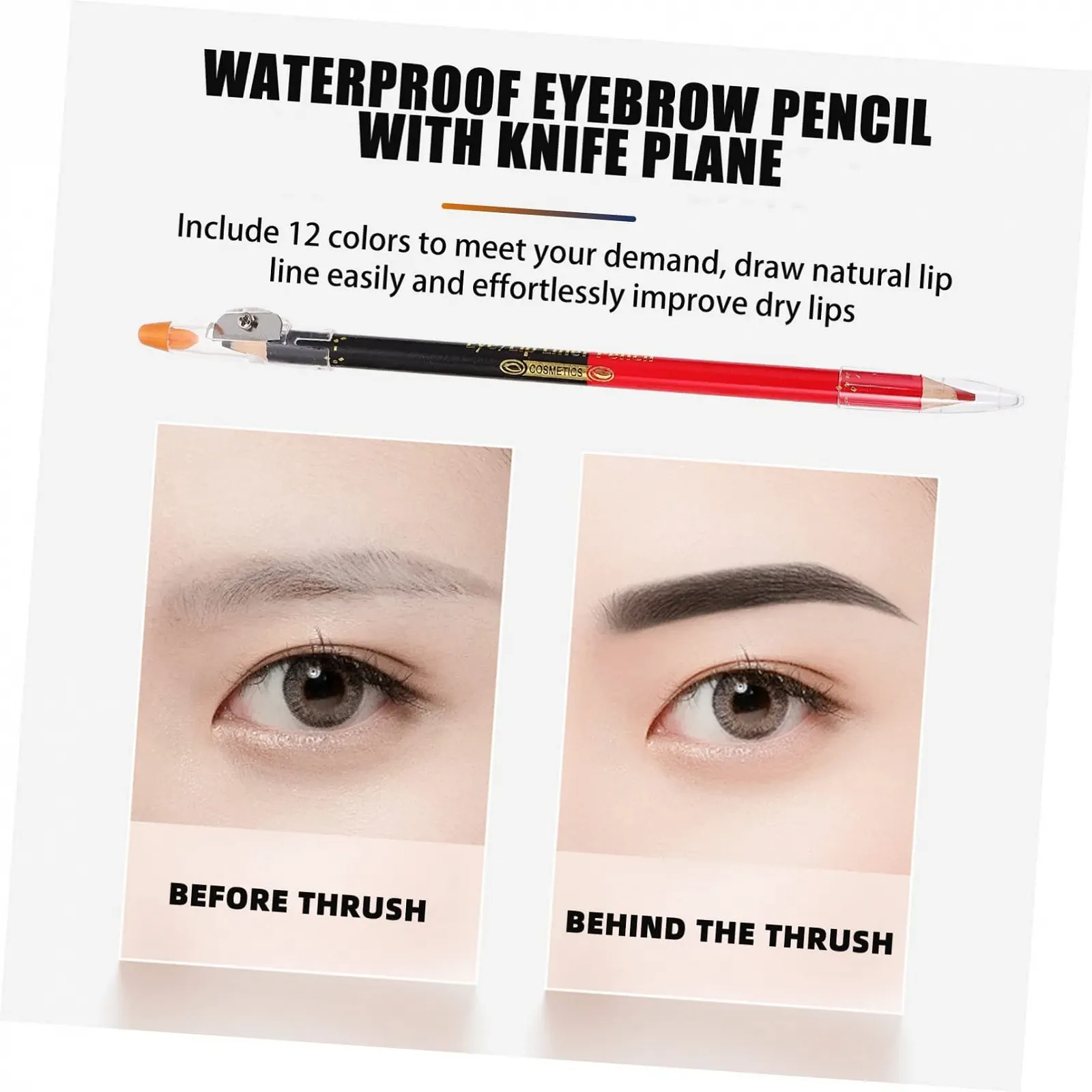 Карандаш для глаз NOLITOY Водостойкий, фото №7 Карандаш для глаз NOLITOY Водостойкий, фото №7