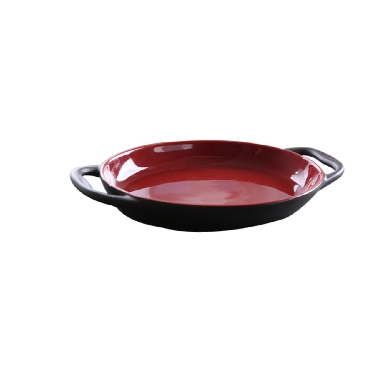 Набір форм для випікання VALICLUD керамічних 2 шт. з подвійними ручками кольорові, фото №6