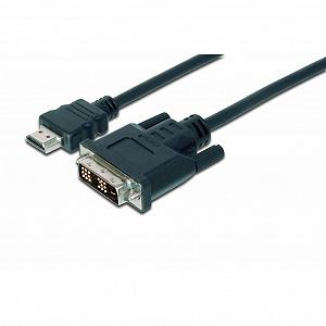 Кабели мультимедийные ASSMANN HDMI to DVI 18+1pin M, 2.0m AK-330300-020-S - Фото 1