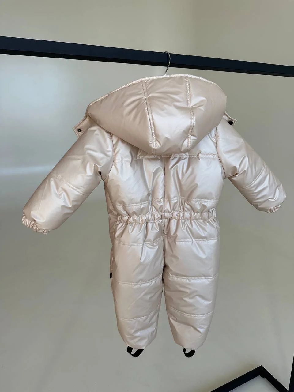 Демісезоний комбінезон 74 розмір бежевий, фото №5