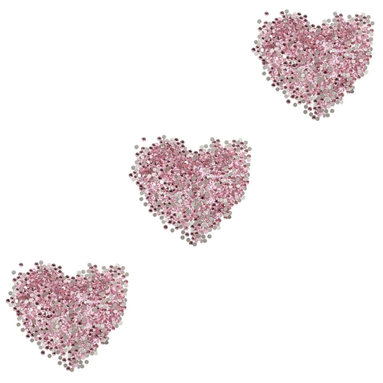 Стразы Плоские FRCOLOR Набор для ногтей, 3 шт., фото №1