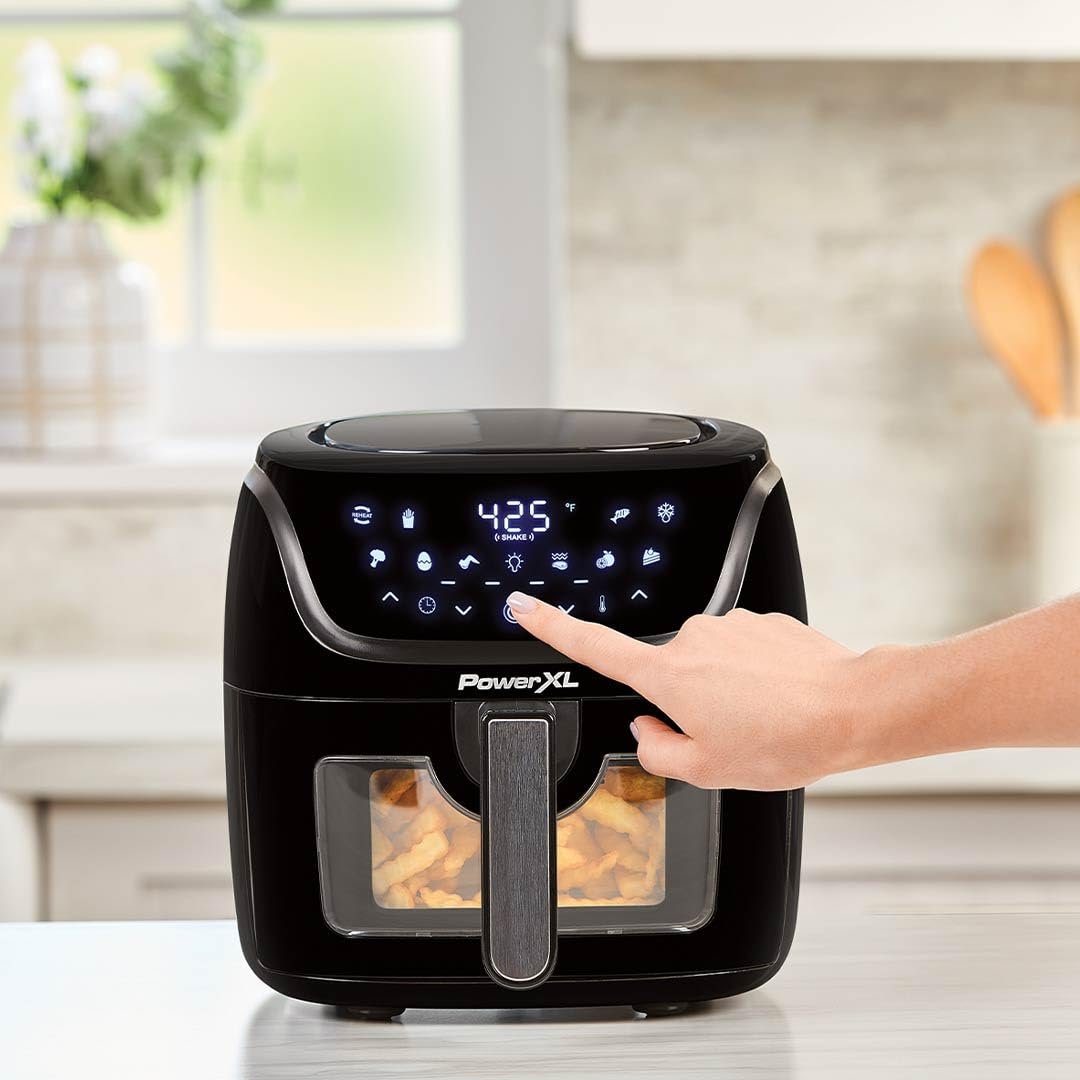 Мультипечь PowerXL Vortex Pro XL 8 л с смотровым окном сенсорный экран 10 программ режим встряхивания, фото №8 Мультипечь PowerXL Vortex Pro XL 8 л с смотровым окном сенсорный экран 10 программ режим встряхивания, фото №8