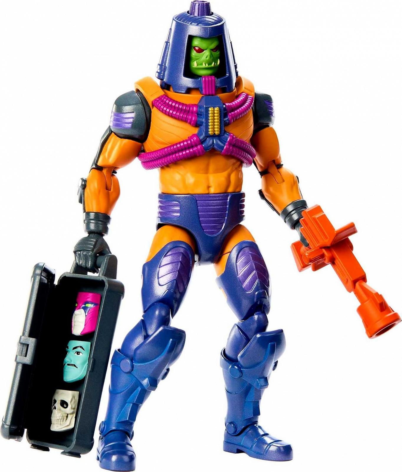 Фігурка Man-E-Faces MASTERS OF THE UNIVERSE Masterverse Deluxe з 6 змінними обличчями та камуфляжним чохлом, фото №4