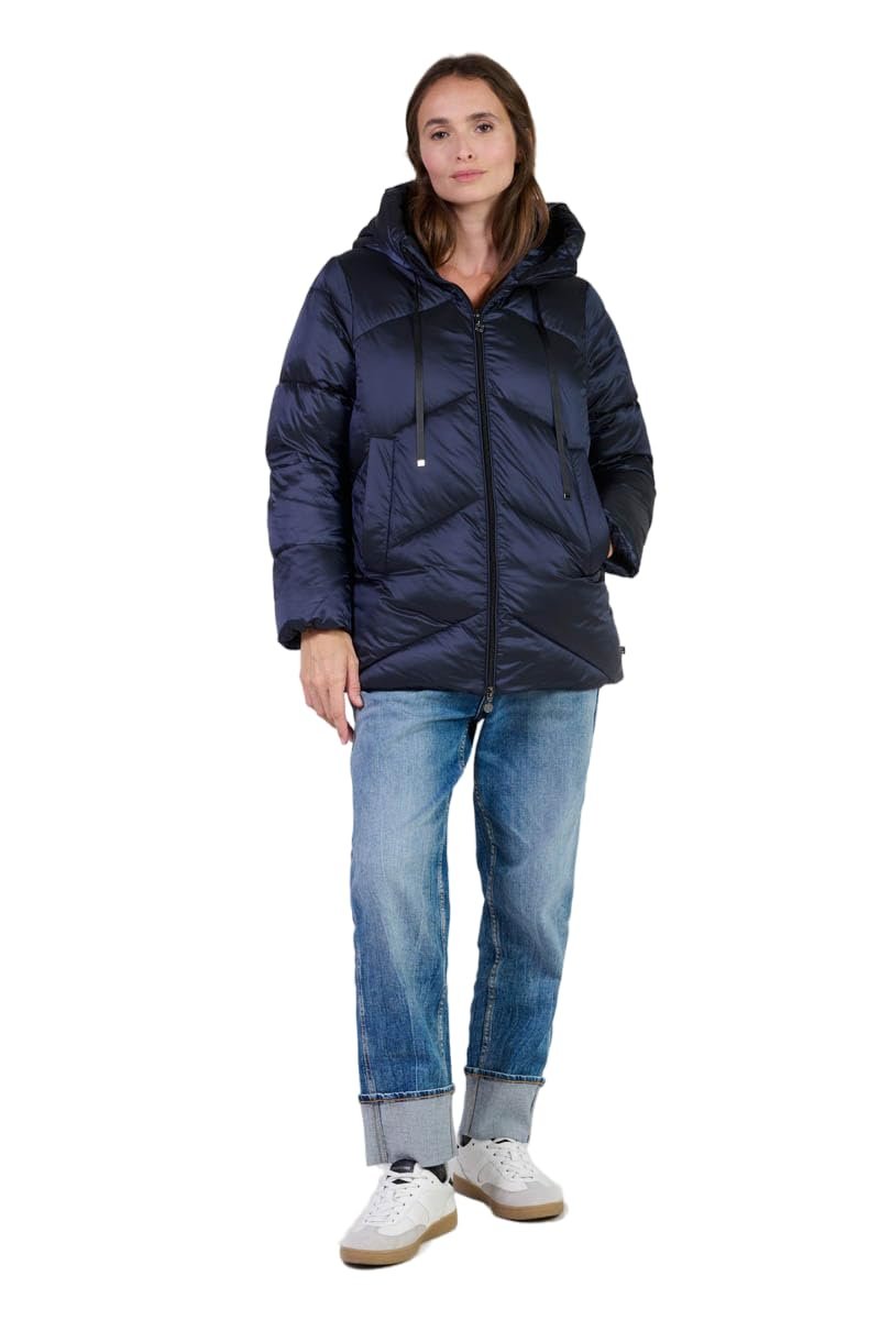 Пуховая куртка Le Temps des Cerises Kilia Темно-синий, фото №1