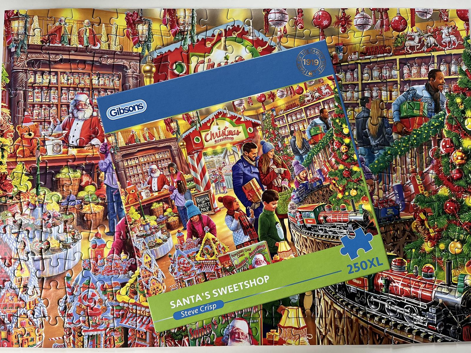 Пазл Gibsons Santa's Sweet Shop 250XL элементов, фото №3