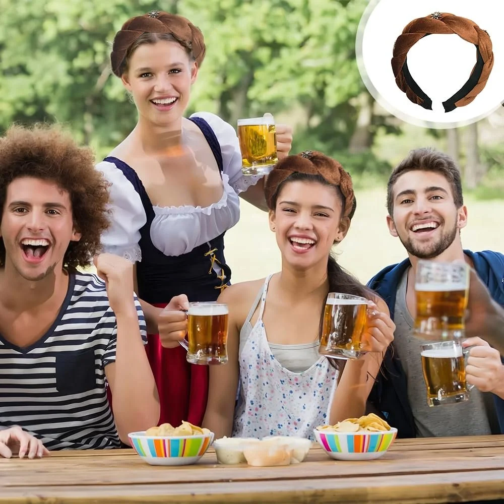 Обруч на голову Dirndl, фото №3 Обруч на голову Dirndl, фото №3