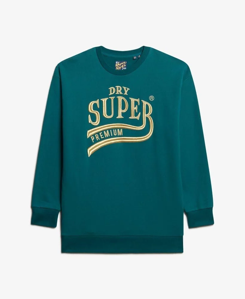 Сукня-світшот Superdry Luxe Metallic Logo, фото №6