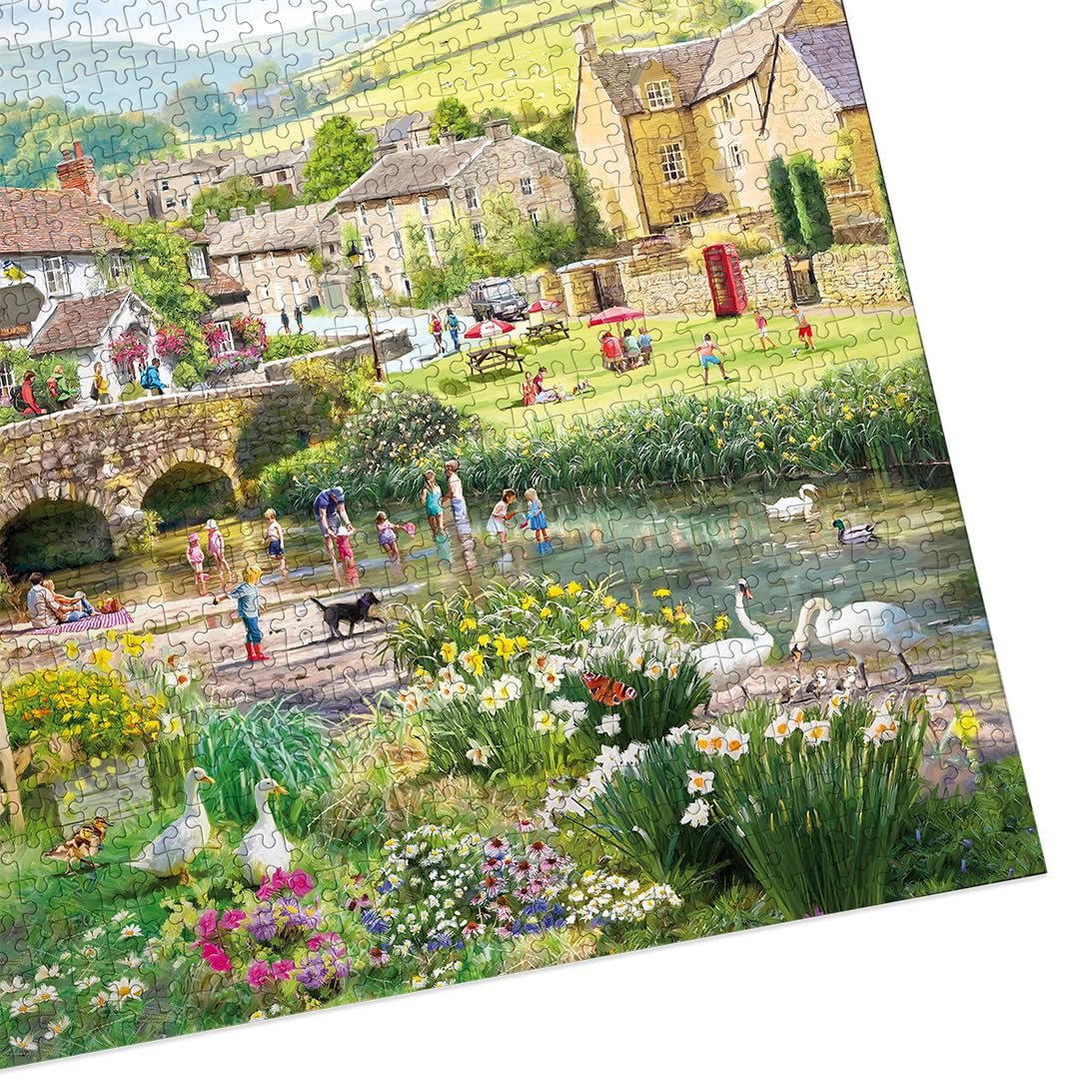 Пазл Gibsons Puddle Ducks & Paddling 1000 деталей, фото №7