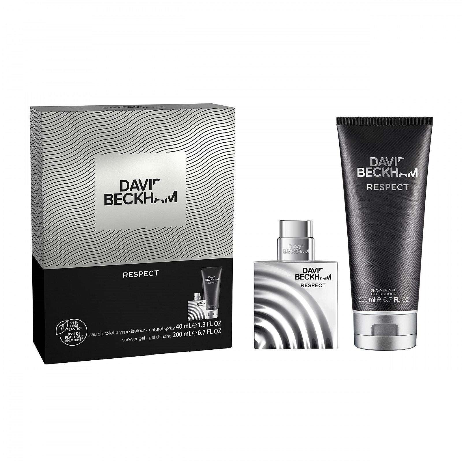 Подарочный набор David Beckham Respect Туалетная вода 40 мл + Гель для душа 200 мл, фото №2