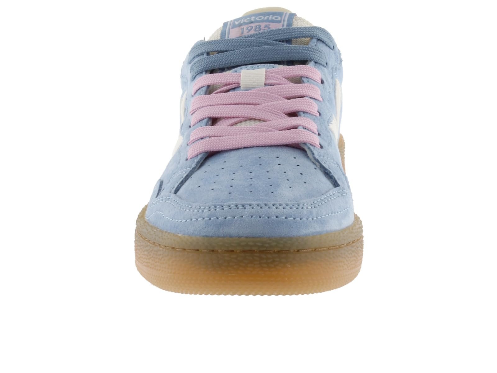 Кросівки Victoria 1985 Basket Unisex Smash Шкіра Split & Retro Logo & Caramel Sole 8806107 для дорослих, фото №2