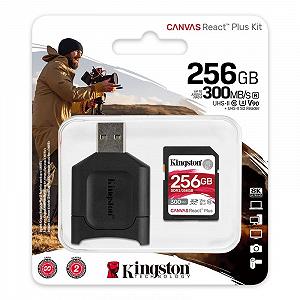 Карта памяті Kingston 256GB SDXC C10 UHS-II U3 R300/W260MB/s + MLP SD Reader (MLPR2/256GB) - Фото 1