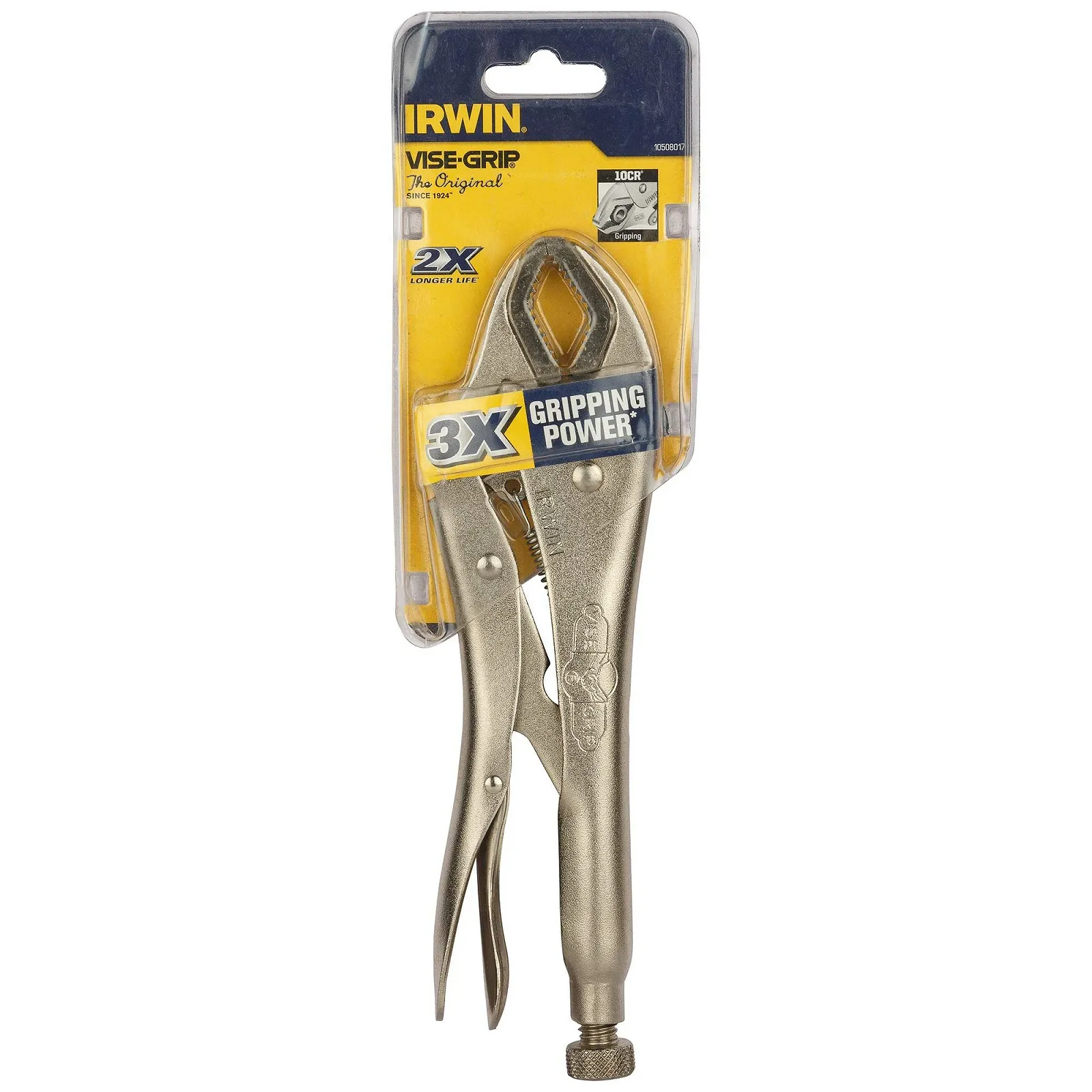 Плоскогубцы с изогнутыми губками Irwin Visegrip 10CR, фото №8