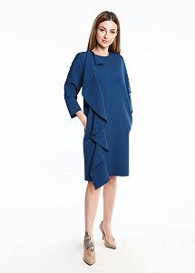 Платье inDresser L Бирюзовый (IN-0209Н009Г-Dark-turquoise) - Фото 1