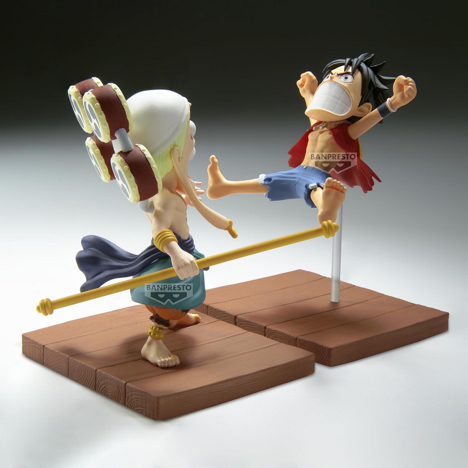 Фігурка Banpresto Monkey D. Luffy & Enel One Piece World Collectable Log Stories 8 см різнокольорова, фото №7